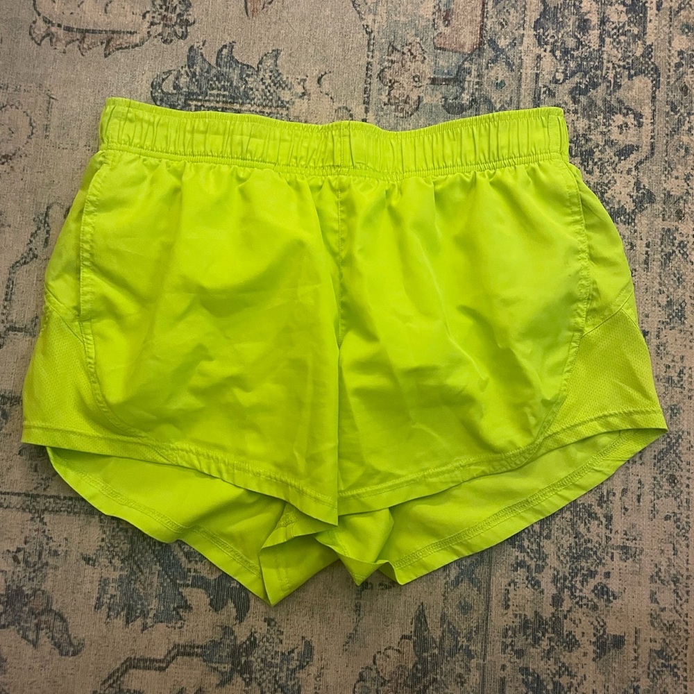Athletic Works Bright Yellow Women's Athletic Shorts